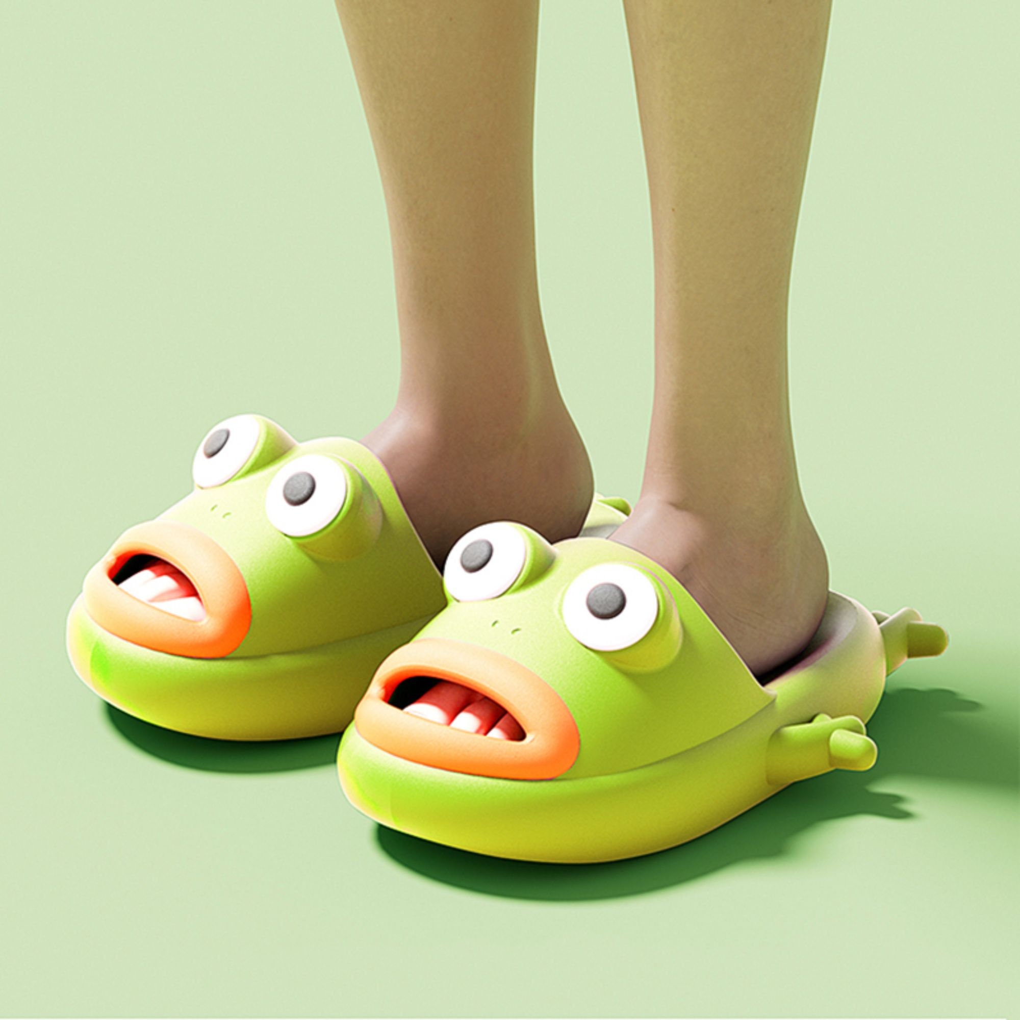 Stylish Cartoon Frog Clogs EVA Slipper for Men / Women Summer - Etsy