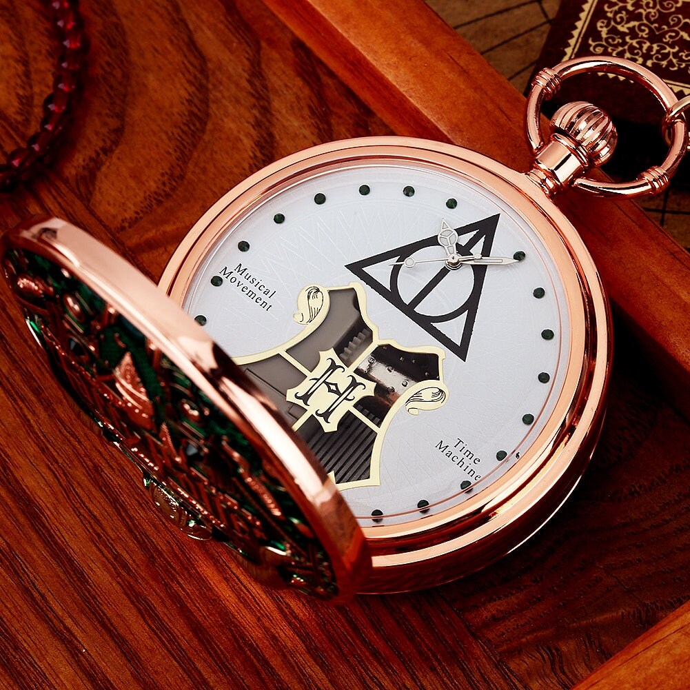 Creative Music Pocket Watch Gift for Men Women Blue/green/red Etsy