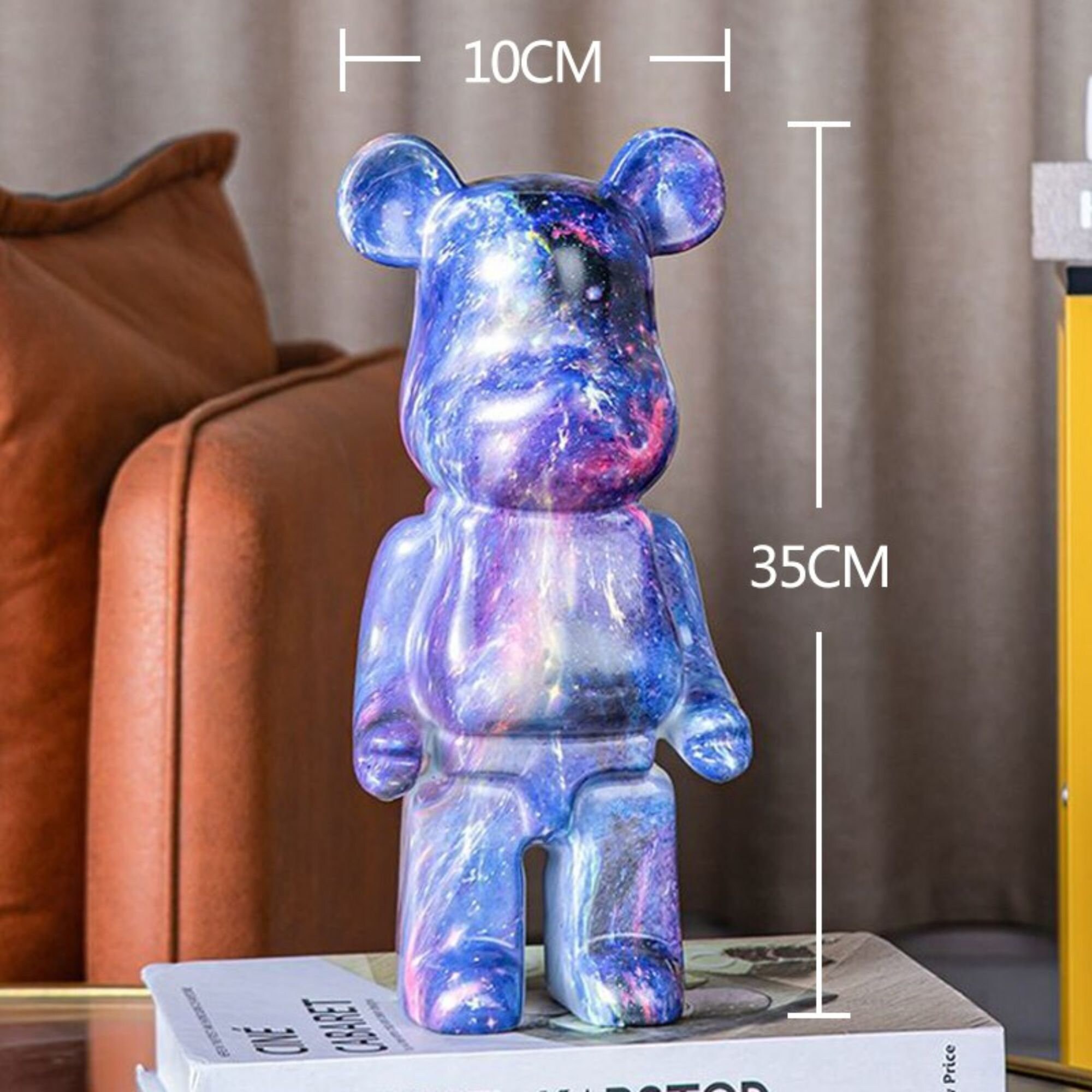 Bearbrick Inspired Vinyl Material Supreme LV Bearbrick 1000% 70CM Red  Supreme [1:1 BEARBRICK INSPIRED TOY]