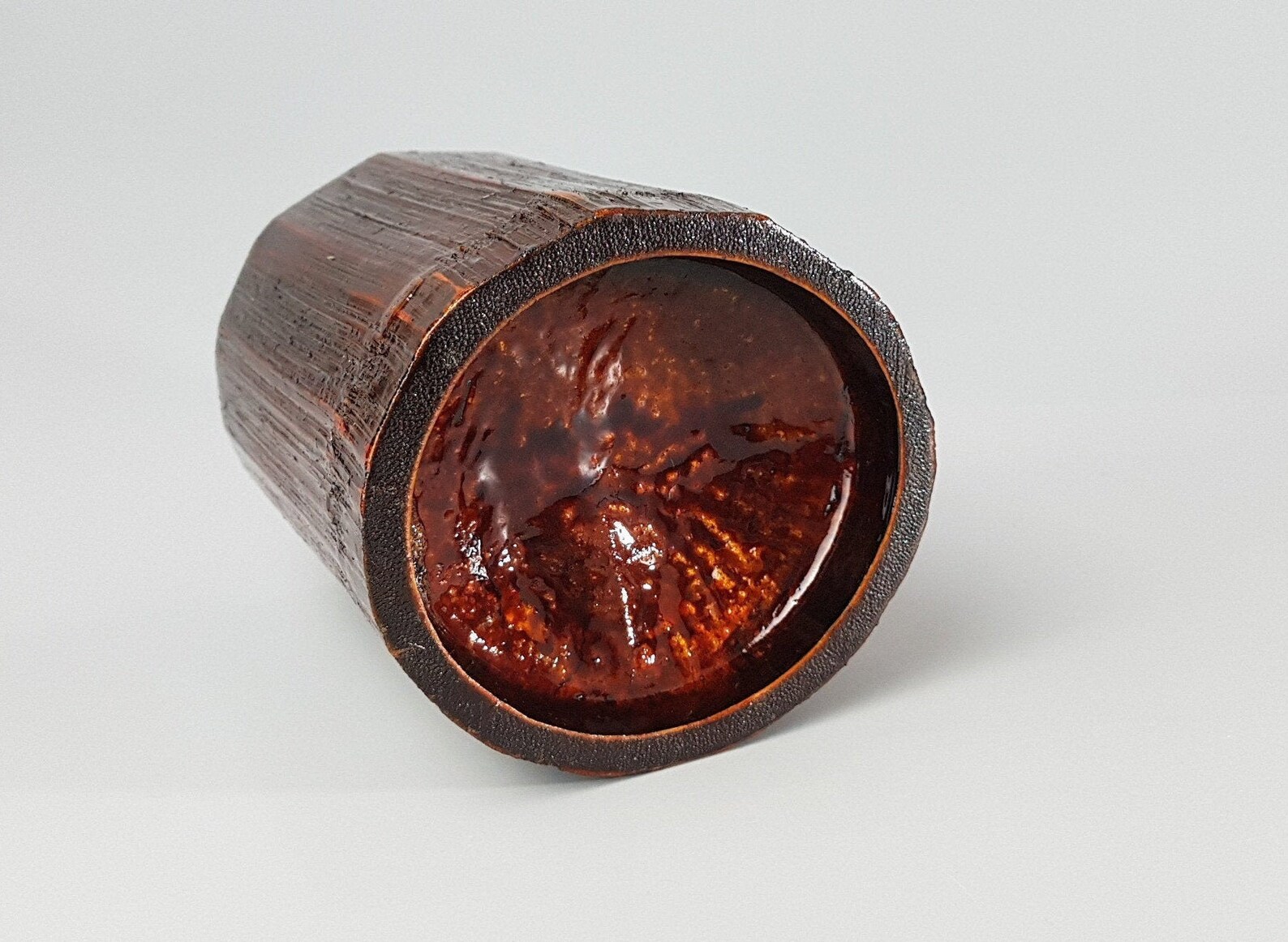 Vintage Japanese Bamboo Vase Ikebana Flower Vase Cutting Etsy