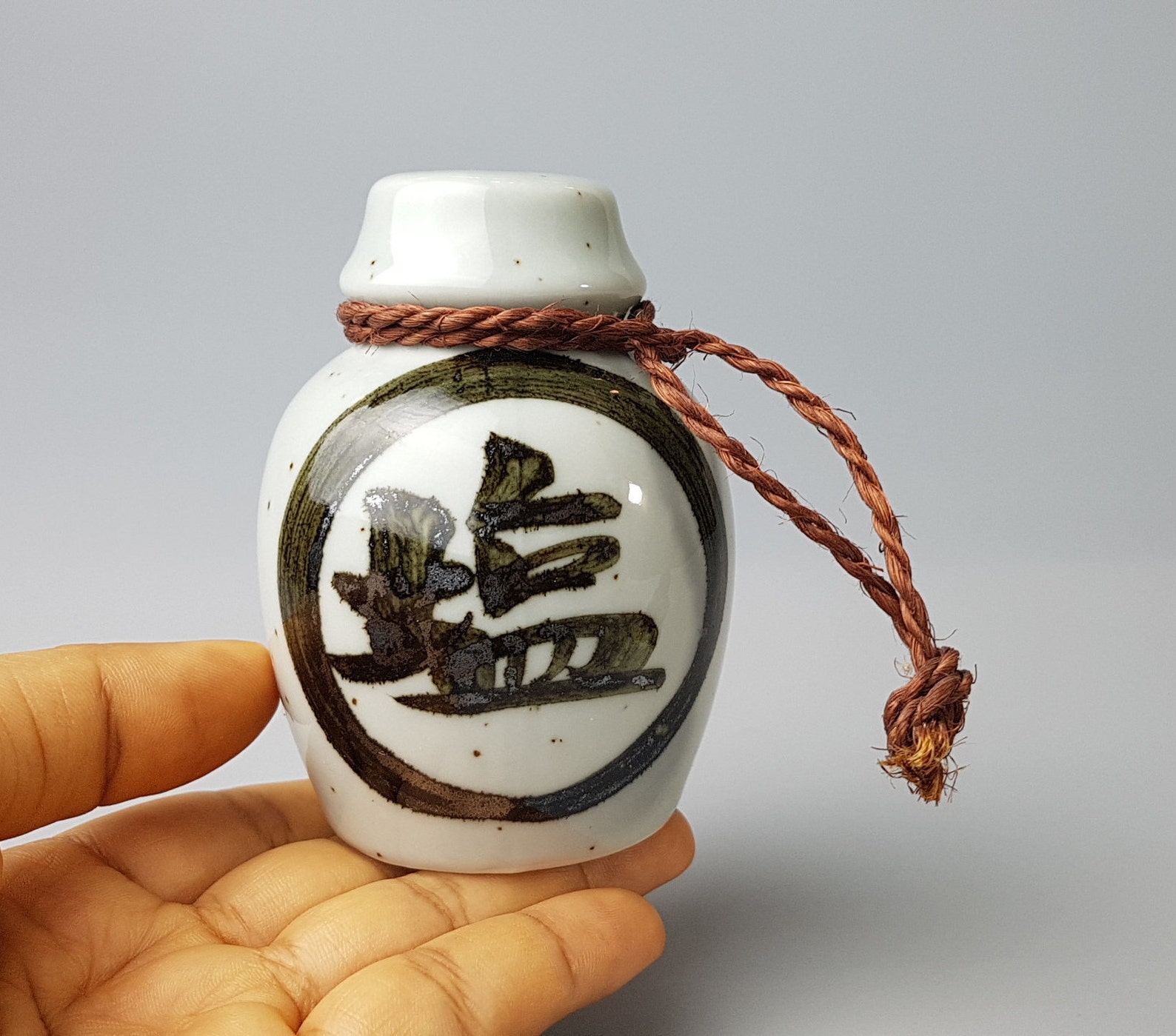 Japanese Salt Shaker Vintage Sake Bottle Salt Shaker Vintage Etsy