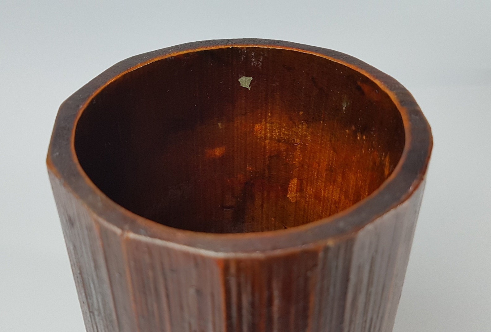 Vintage Japanese Bamboo Vase Ikebana Flower Vase Cutting Etsy