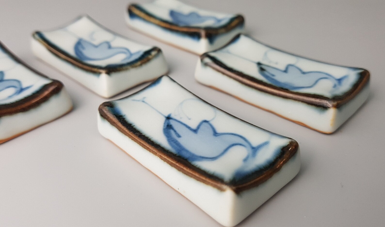 Ceramic Japan Hashioki Chopstick Rests | Porcelain | Made In Japan