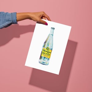 Topo Chico Print, Trendy Wall Art, Digital Download Print, Drink Poster, Modern Wall Decor, Printable Art