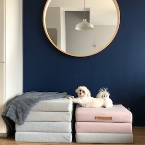 Animal pet cat dog bed with washable cover