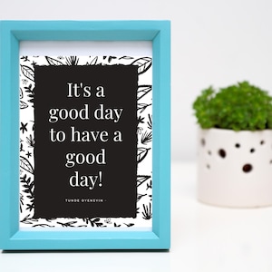 Tunde Oyeneyin Instructor Motivational Quote Printable PDF Wall Art
