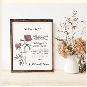 St Therese Novena - Digitale Download