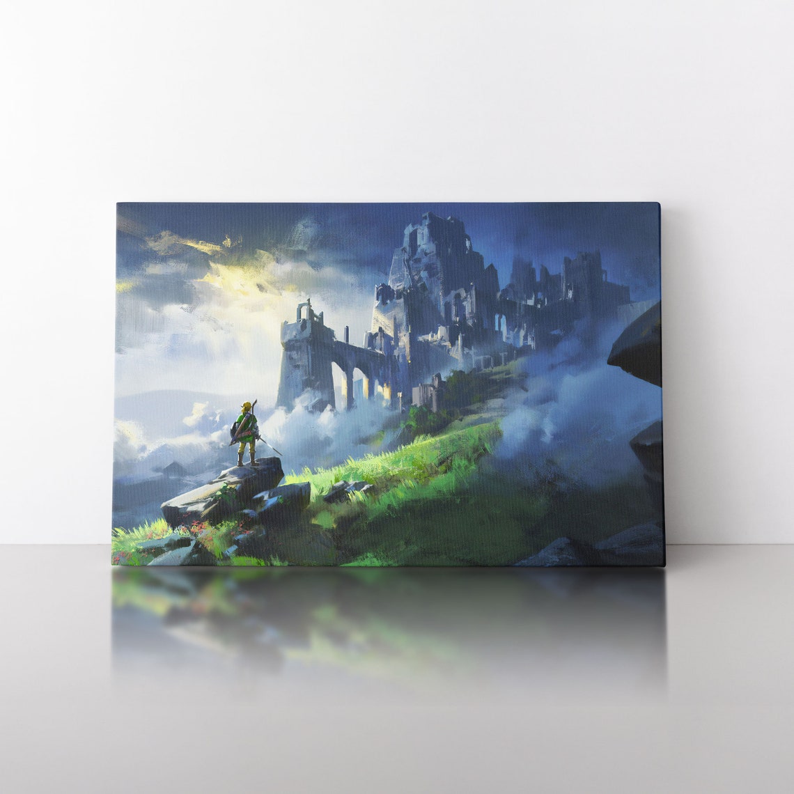 Legend of Zelda Canvas Art Print Zelda Poster Zelda Etsy