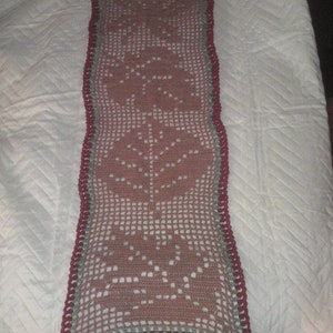 Fall Leaves Rectangular Table Runner-Copper-Large-14&quot;x38&quot; - READY TO SHIP!