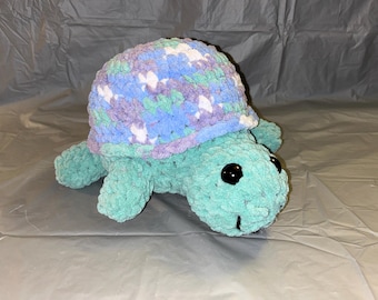 Tommy die Schildkröte - gehäkeltes Kuscheltier Plushie/Amigurumi