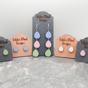 Teacher's Day Earrings Graduation Wooden Dangle Earrings Dainty Cap Clothes Book Shape School Earrings Shinning Giltter Last First Day Of
