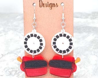 Retro Toy Earrings, Nostaligic