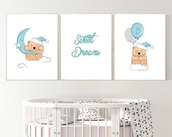 Nursery Decor Print, Nursery Bear Art, Bear Nursery Prints, Bear Wall Art, Nursery Decor Neutral, Kids Bedroom Decor, Kids Bedroom Art Print