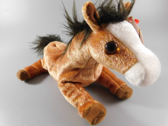 Vintage Ty Beanie Baby Oats dob July 5 2000 collectible Toy vintage Collectible Plush Toy oats the Horse style 4305 Etsy