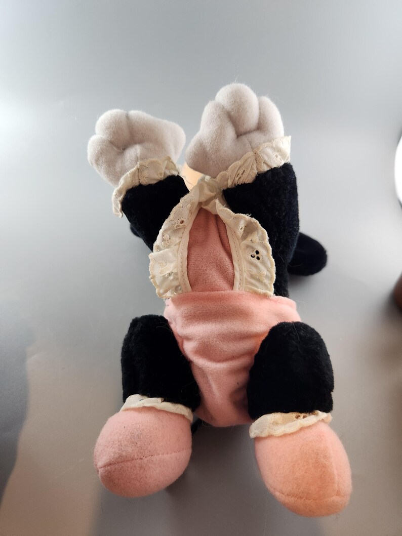 Vintage Baby Crawling Minnie Mouse Plush Stuffed Animal Walt Disney image 7