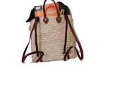 Straw Backpack Handmade,Style Bag With Leather Handles,French Baskets,moroccan straw bag,boho backpack,straw beach bag,natural backpack,