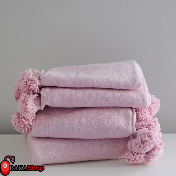 Pink Throw Blanket Shop Online Etsy