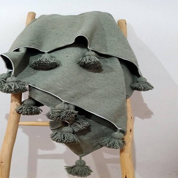 Green Blanket - Etsy