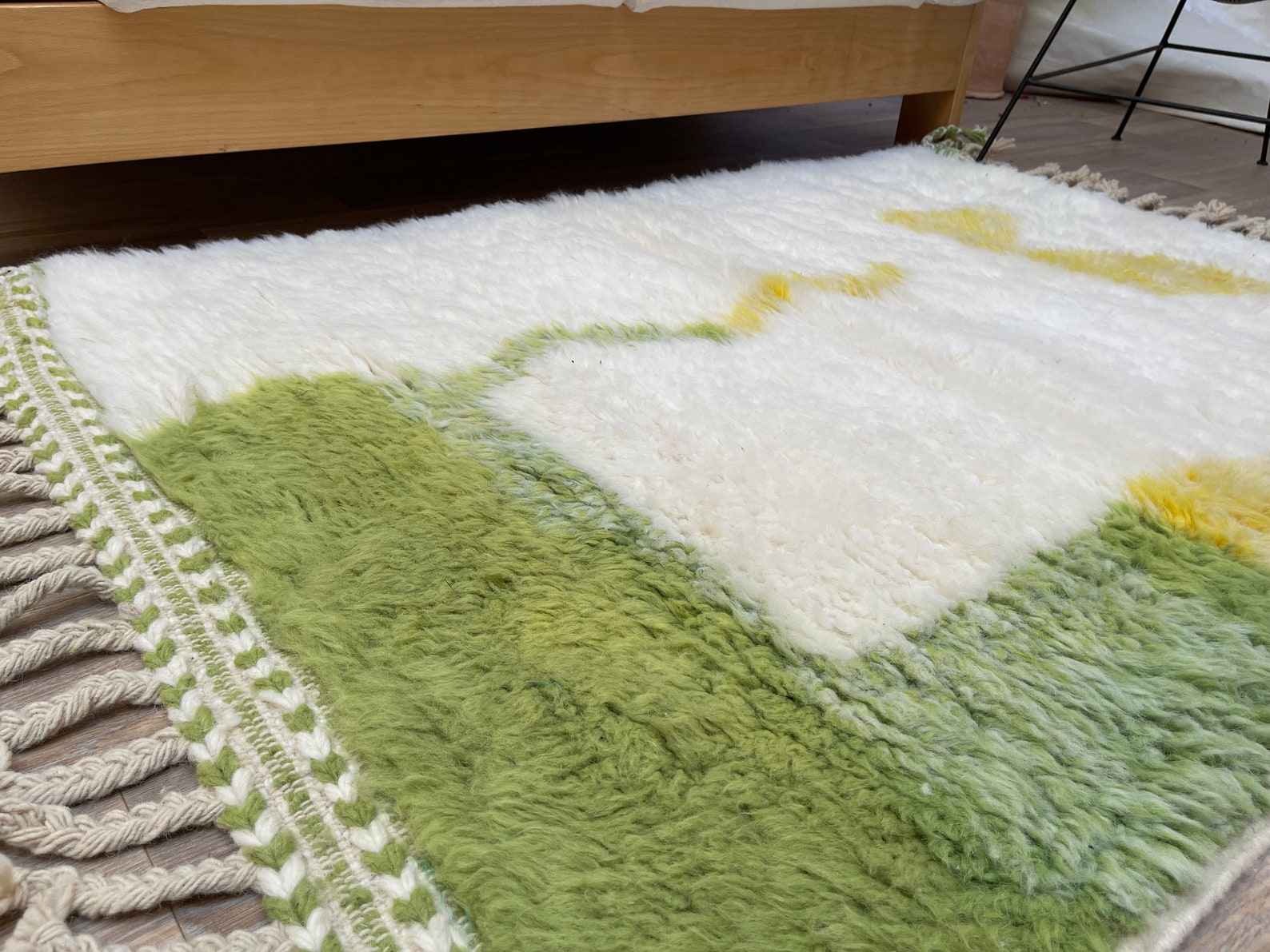 MOROCCAN RUG Green Area Rugs Green Morrocan Rug Rug for Etsy