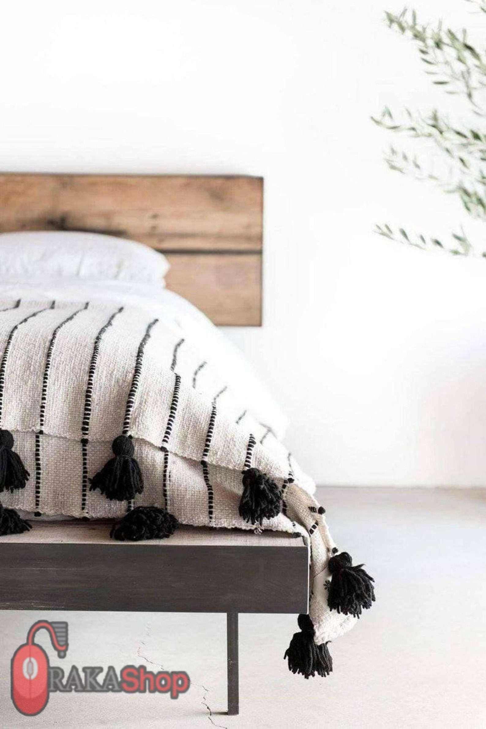 TASSEL DECKE Gewebte Decke Gewölbte Decke handgemachte | Etsy