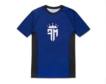 Half Sleeve Rash Guard for BJJ, MMA - Durable & Stylish