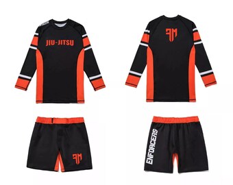 Enforcers FADMIQ Rash Guard & Shorts Set, Training Rash Guards and Shorts Set