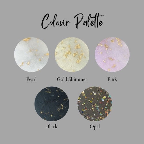 Marble Nail Painting Palette/ Golden Edged Mini Finger Ring Dishes Color  Mixing UV Gel Polish Paint Tool/ Nail Detailing Design Tool 
