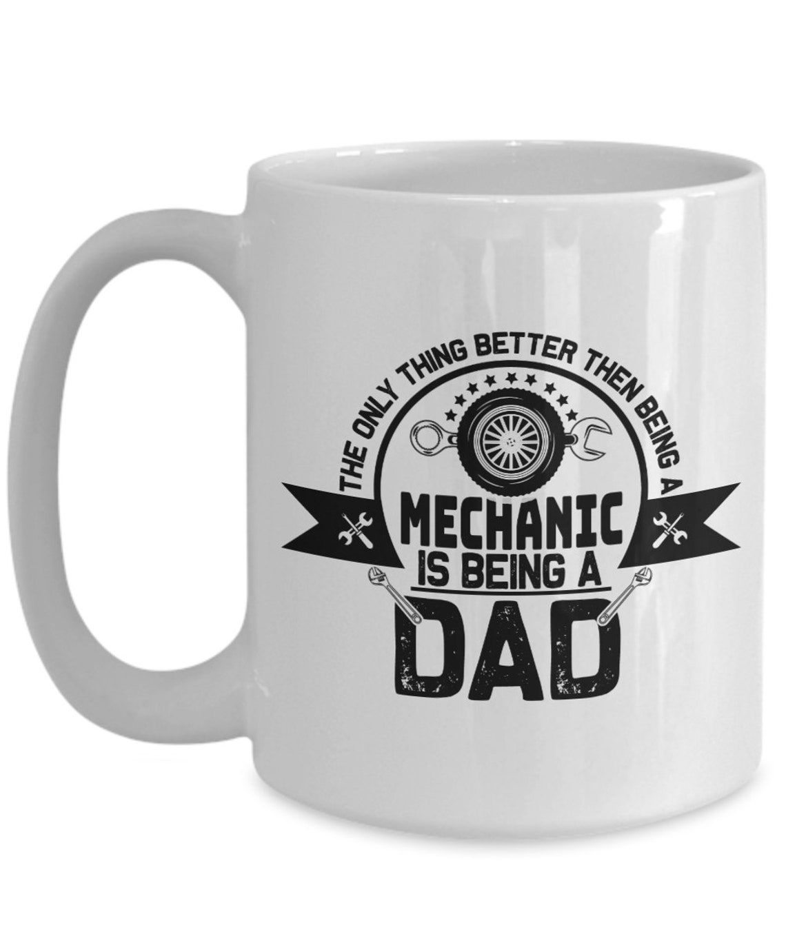 Mechanic Gift Mug for Dad Auto Repair Gifts Mugs for Men Father's Day