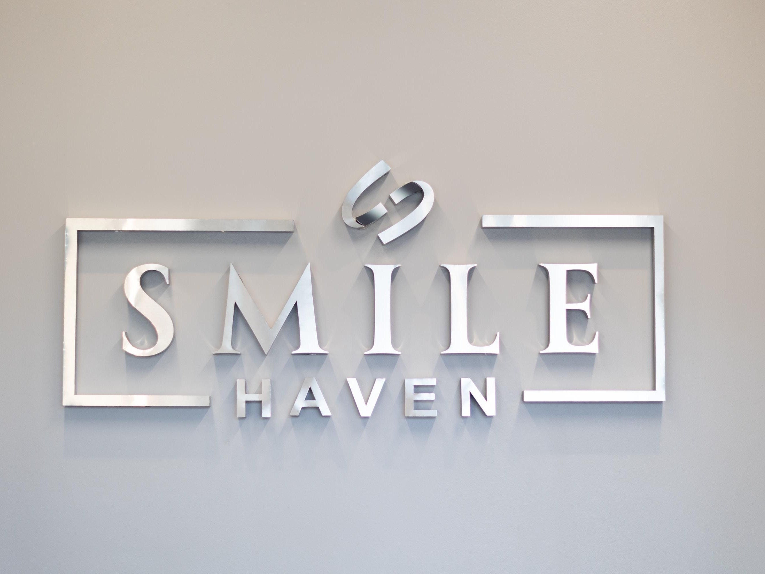 Custom 3D Stainless Steel Logo Sign, Laser Cut Metal Business Sign ...