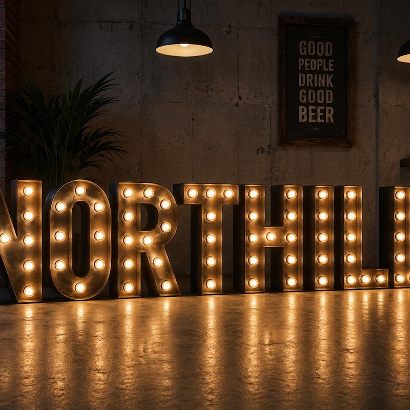 Custom Light Bulb Signs - Etsy