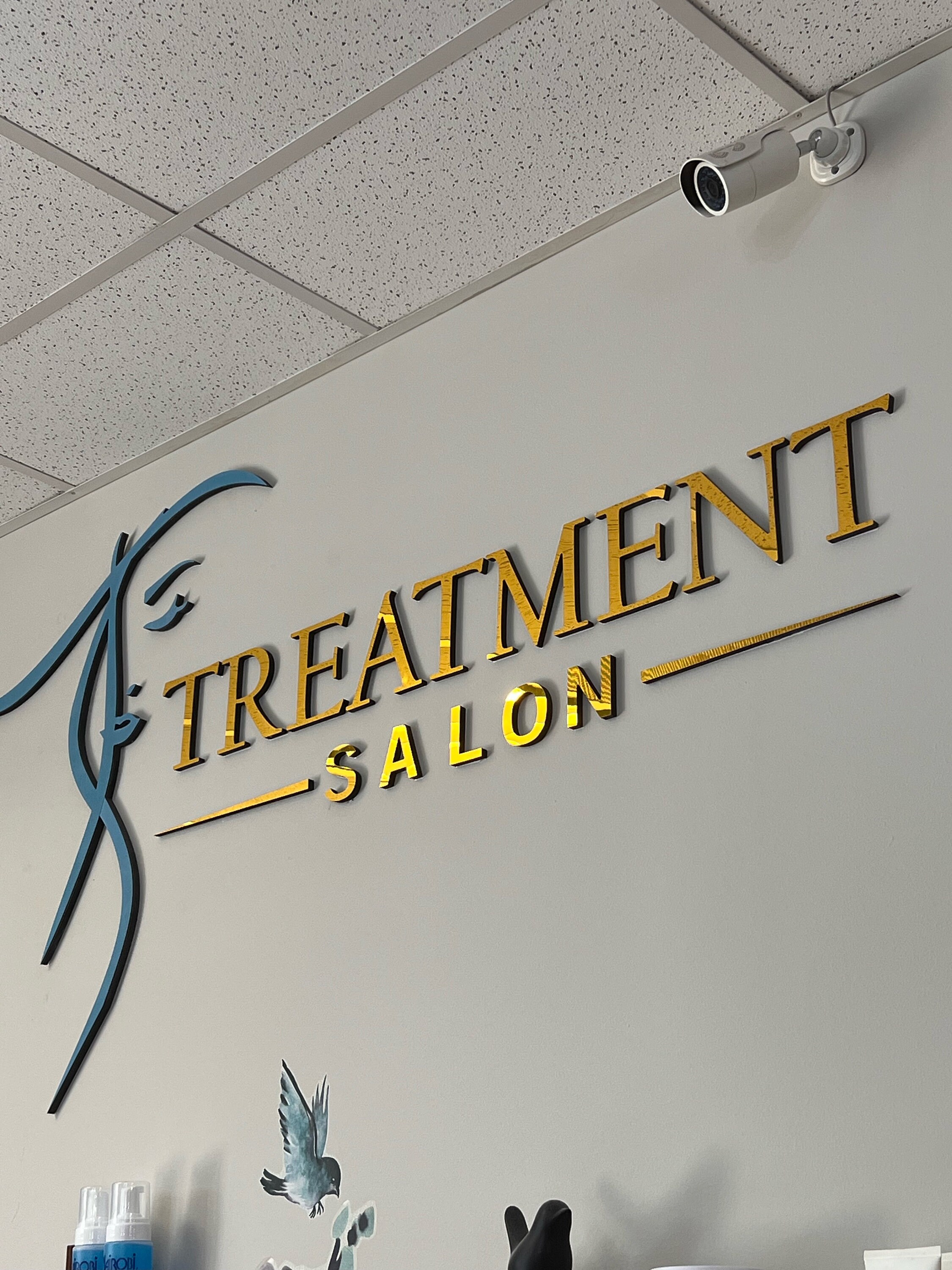 Custom 3D Brushed Metal Business Logo Sign, Office Wall Decor - Etsy
