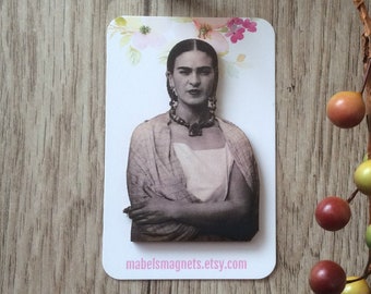 Frida Kahlo Needle Knack,Frida Kahlo gifts,Frida Kahlo Needle Keeper,Embroidery magnets Frida Kahlo Needle Minder