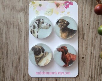 Dog Magnets,Dog Memo Magnets,Dog owner gift ideas,Dog lover gifts,Dog fridge magnets  ,Dog gift ideas ,Dog Gifts,Dog Magnet sets