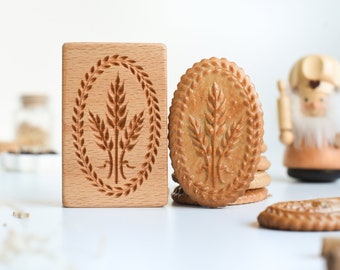 wooden cookie stamps