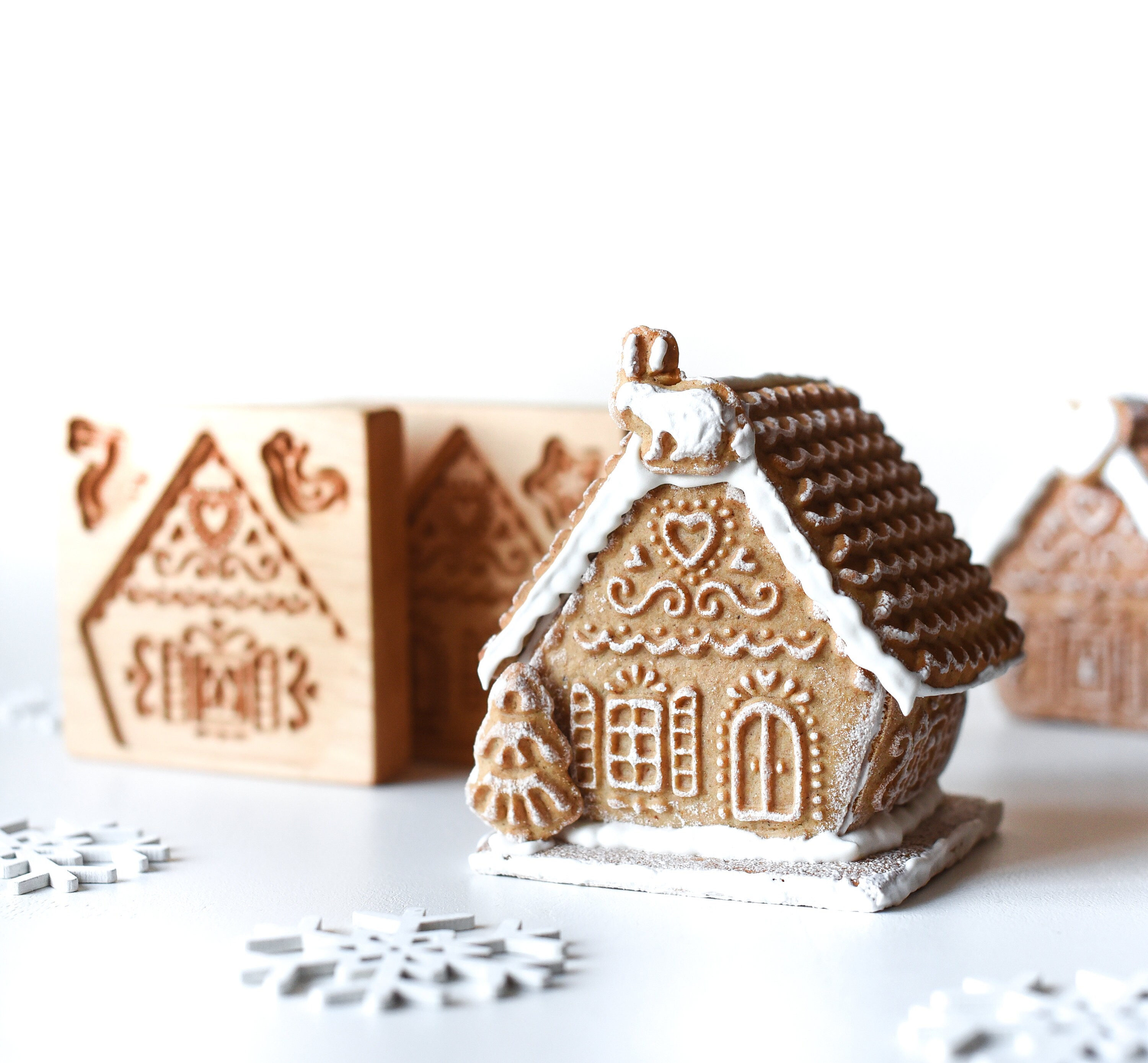 Gingerbread house mold Christmas house baking mould Etsy