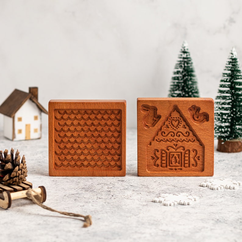 Gingerbread house mold Christmas house baking mould Etsy