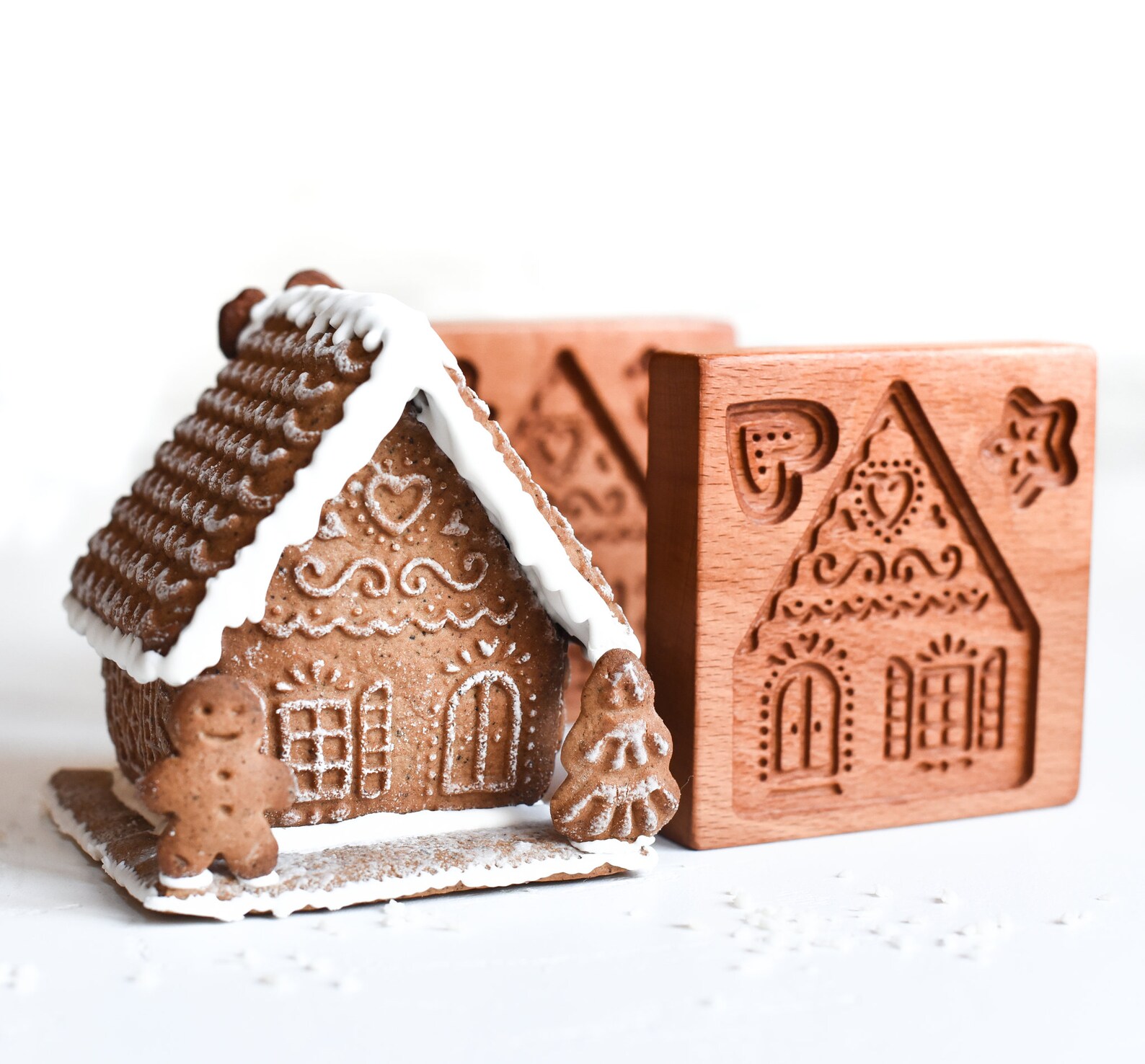 Gingerbread house mold Christmas house baking mould Etsy