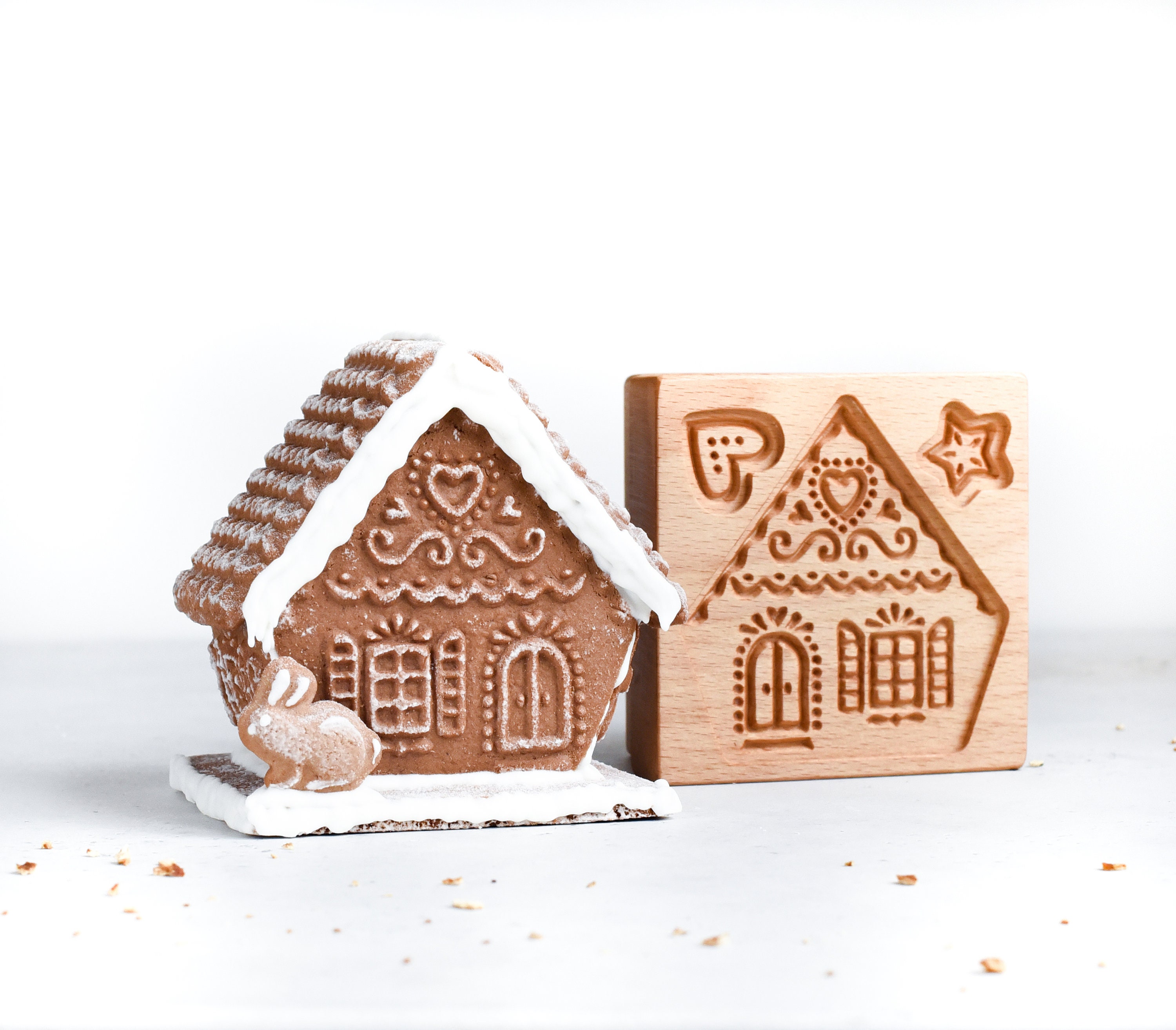Gingerbread house mold Christmas house baking mould Etsy