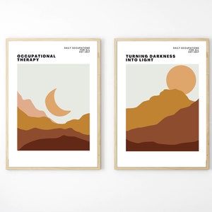 Ergotherapie geschenken, Ergotherapie Office Decor, Geschenken voor ergotherapeut, OT gift, Digitale download