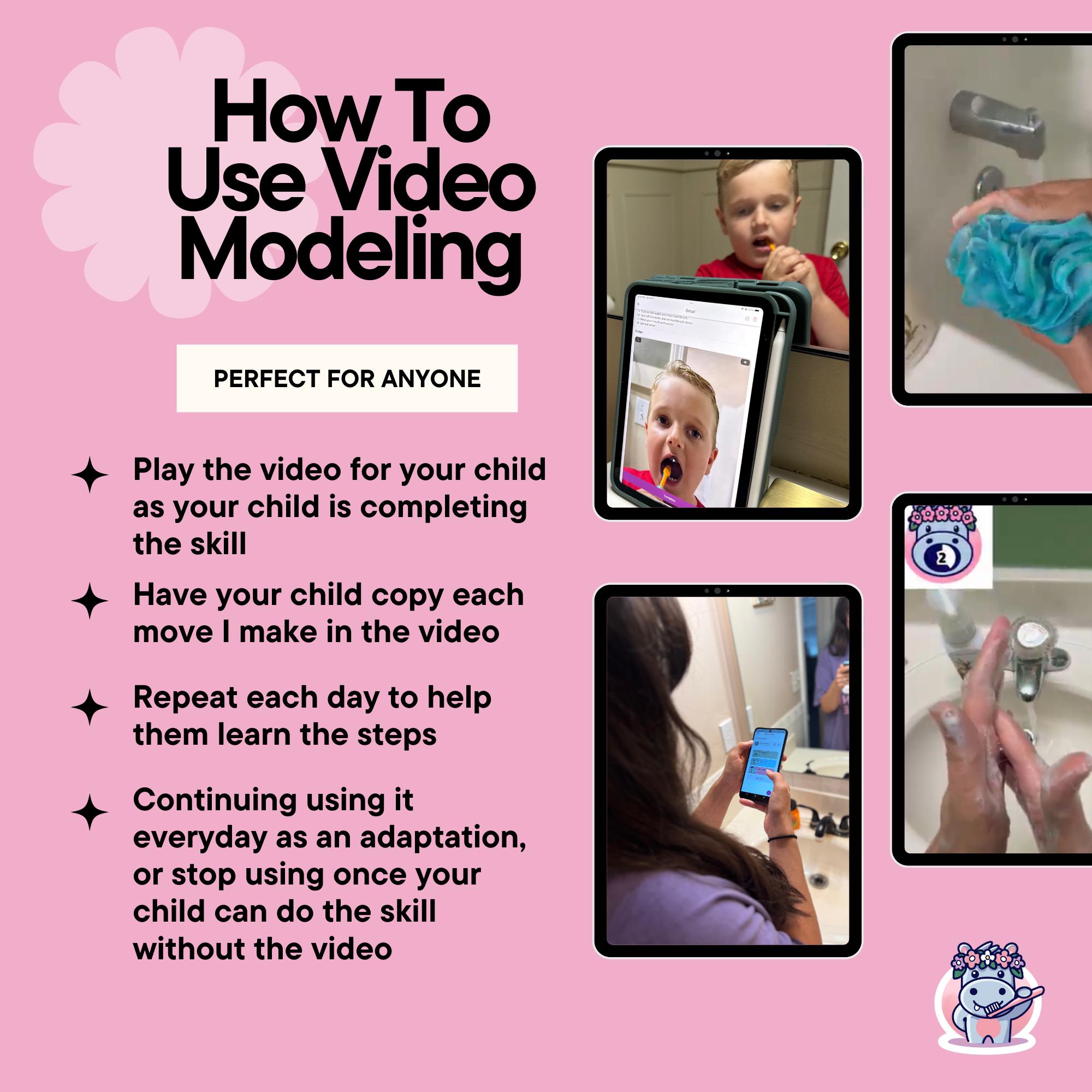Toothbrushing Video – Autism Visual Routine, ADL Skills (digital ...