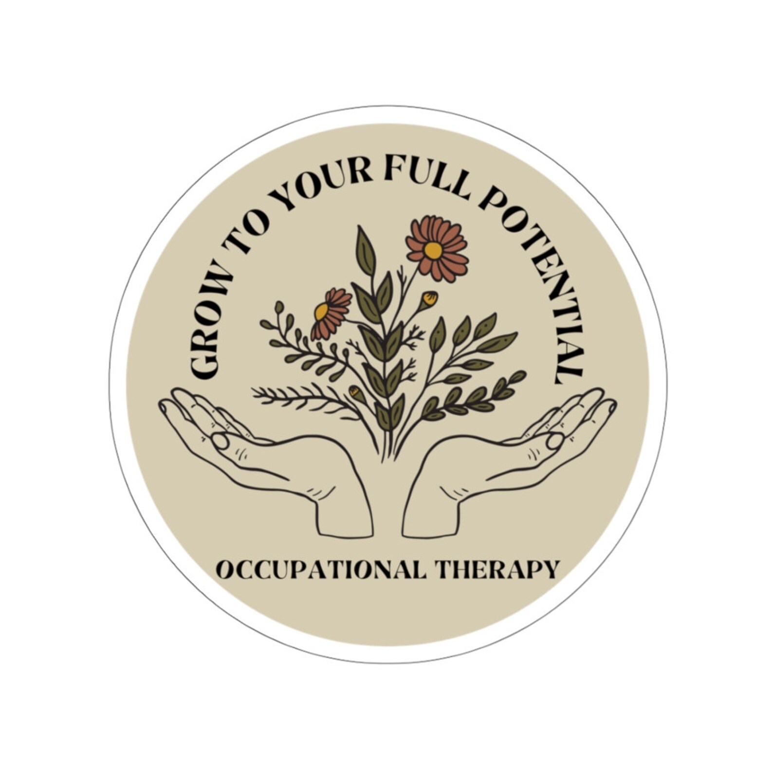 Occupational Therapy Occupational therapy Sticker OT Etsy