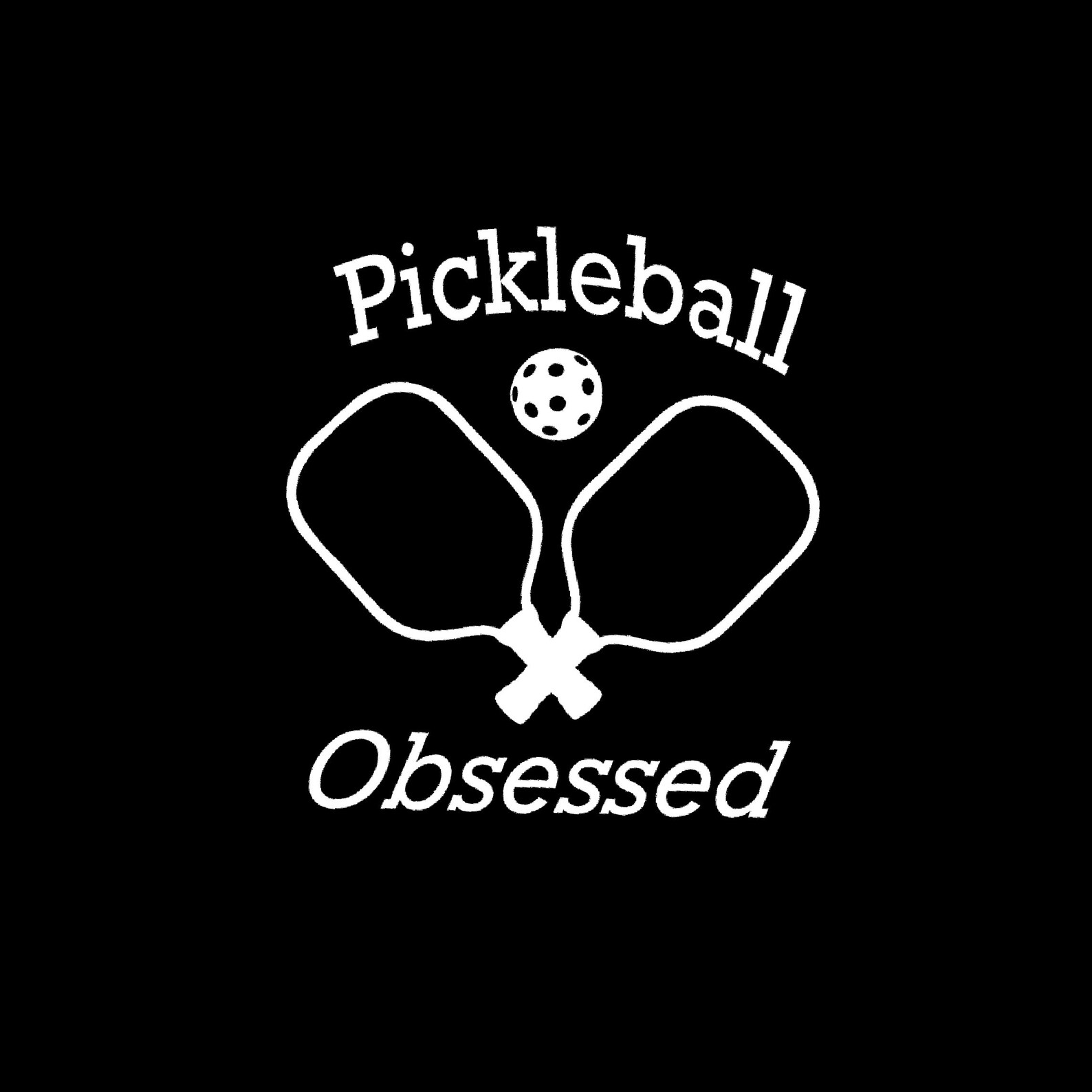 Pickleball Decal Pickleball Sticker Pickleball Paddle Vinyl Etsy