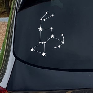 Orion Constellation Car Decal: Astronomer Gift