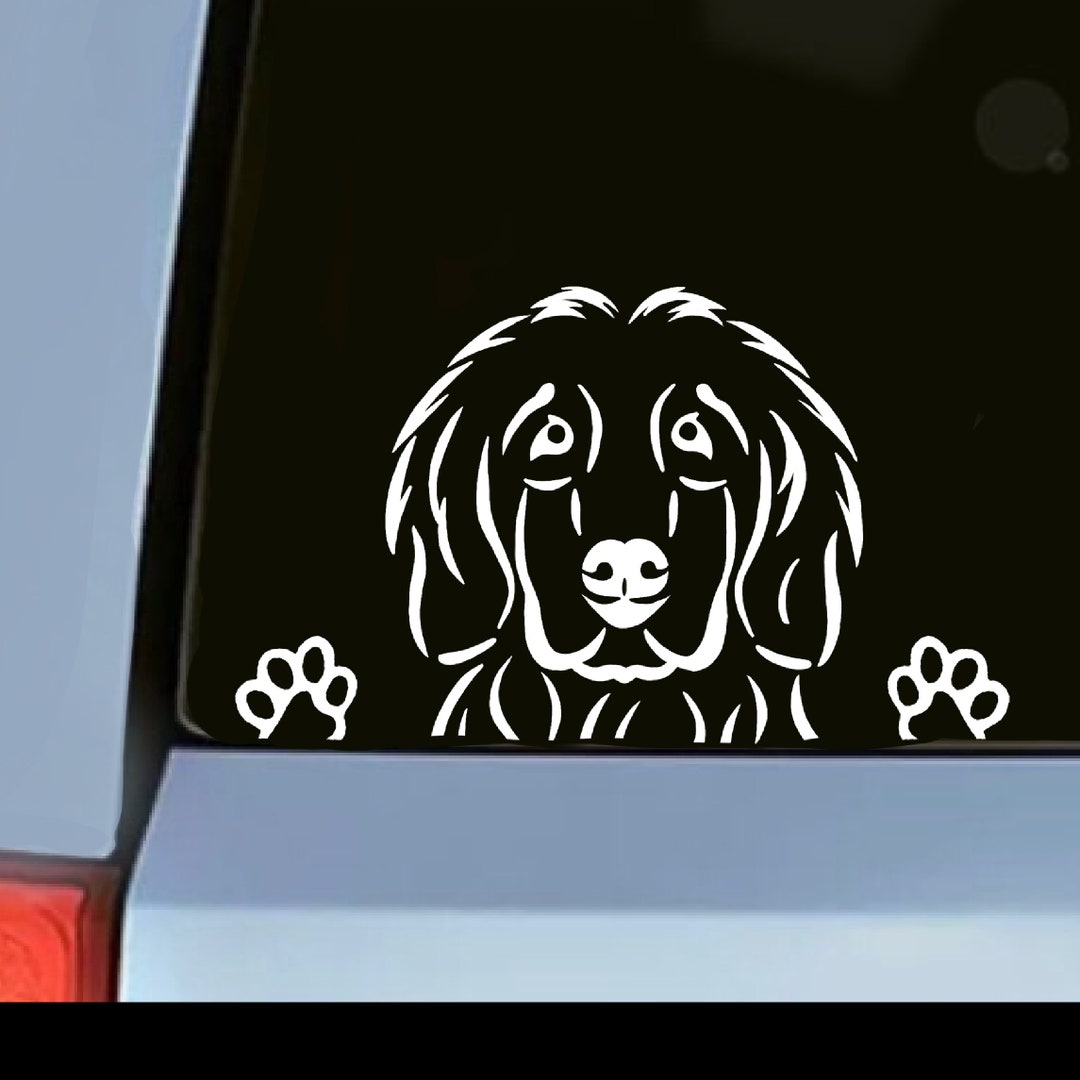 Dog Decal Dig Sticker Dog Car Sticker Dog Lovers Dog Etsy