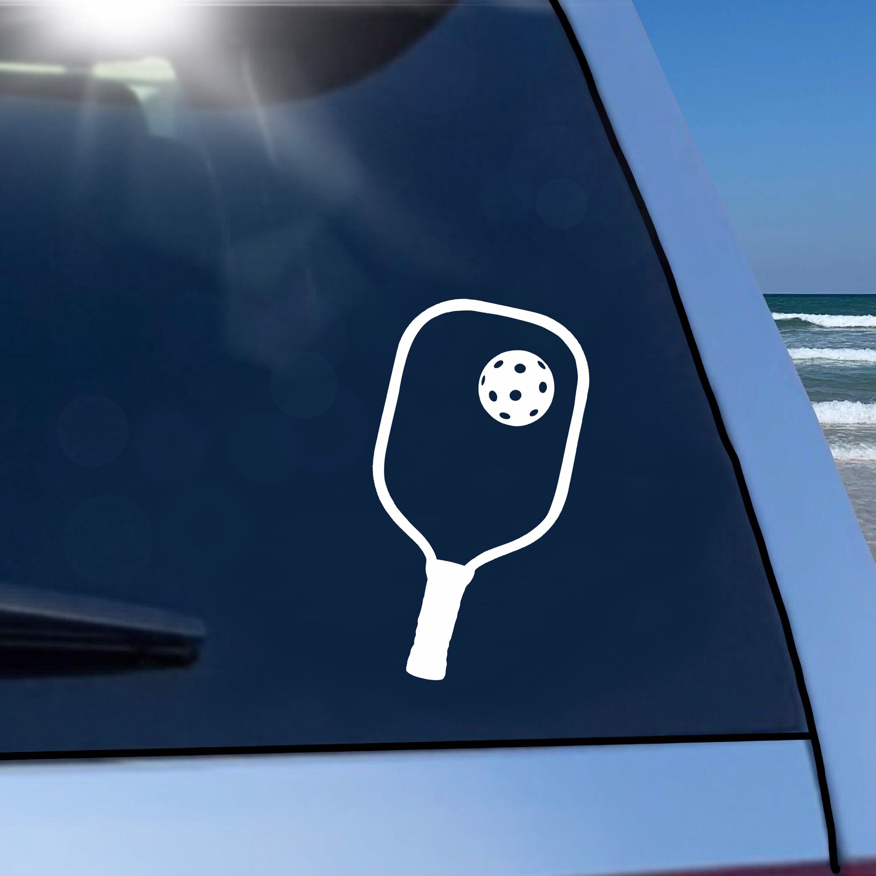 Pickleball Decal Pickleball Sticker Pickleball Paddle Etsy