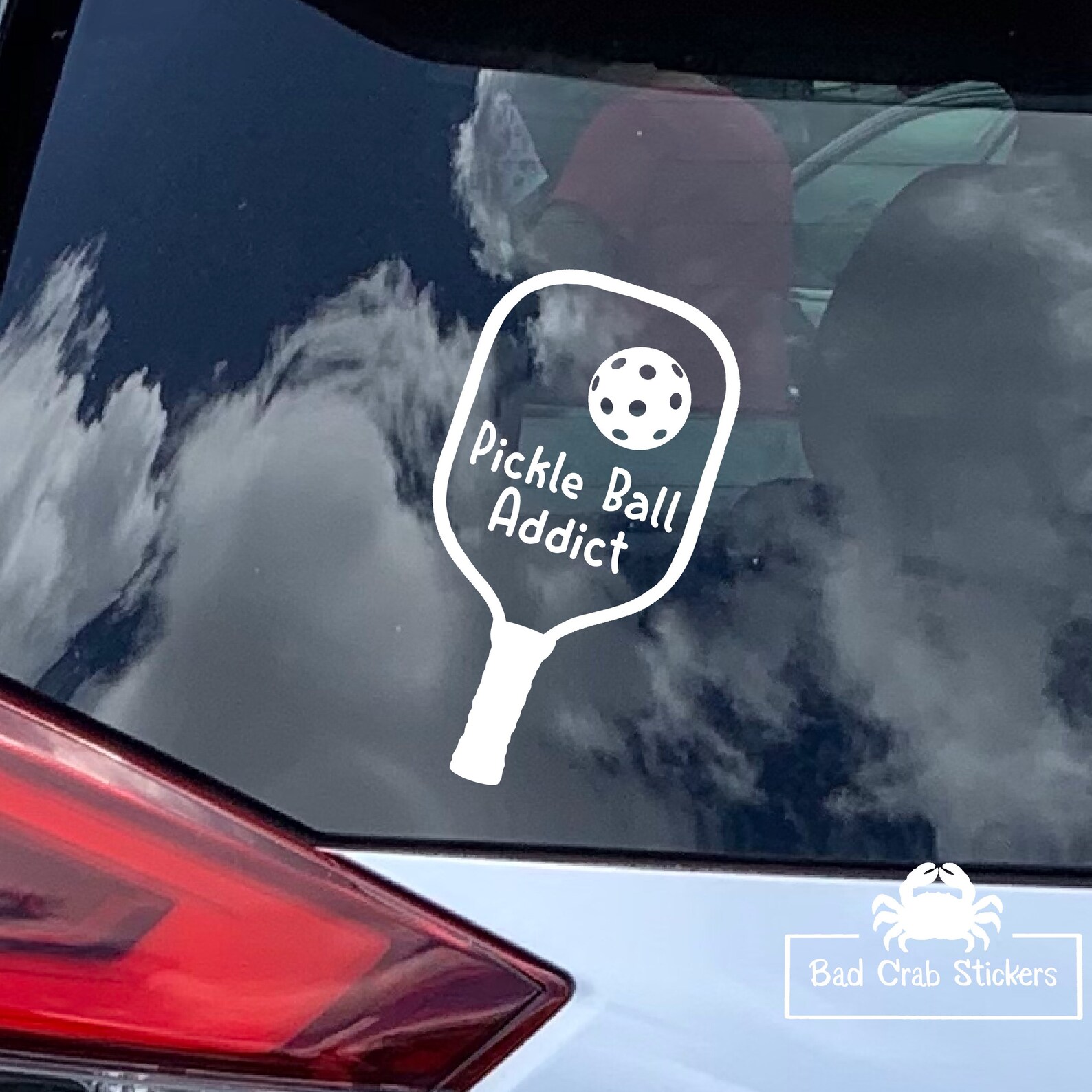 Pickleball Decal Pickleball Sticker Pickleball paddle Etsy