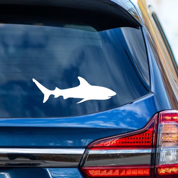 Shark Car Decal - Etsy