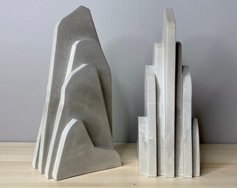 Concrete Mountain Bookend