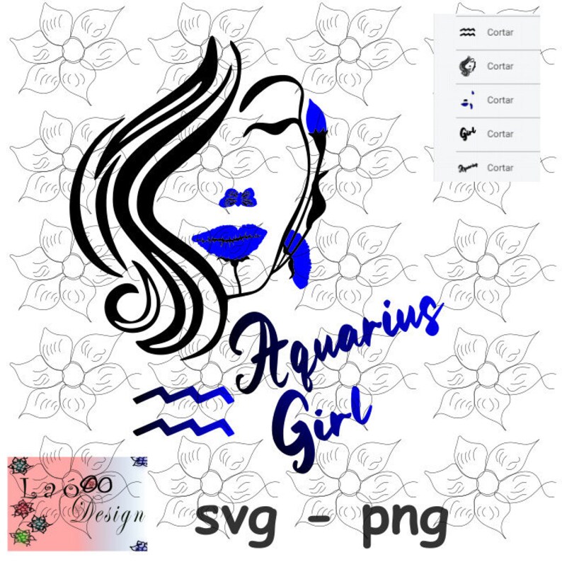 Aquarius Girl svg born in aquarius Queen in aquarius | Etsy