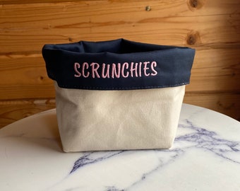 Srunchie storage organiser